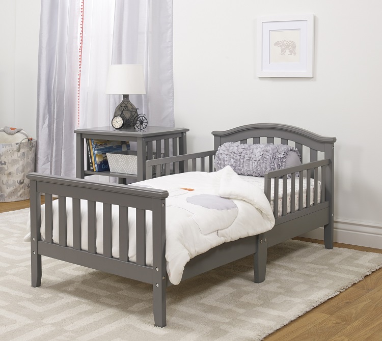 Sorelle Vista Elite Toddler Bed Gray